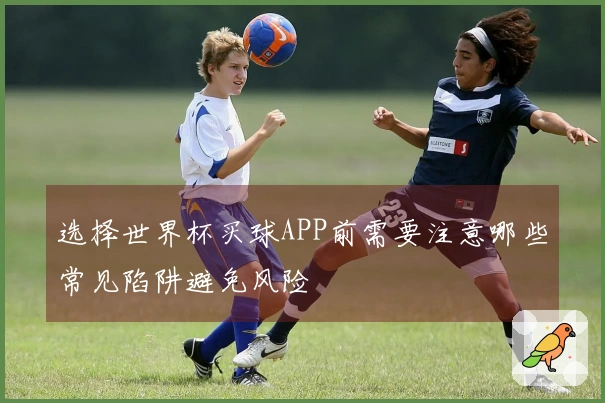 选择世界杯买球APP前需要注意哪些常见陷阱避免风险
