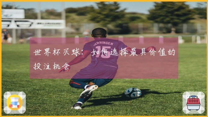 世界杯买球:如何选择最具价值的投注机会